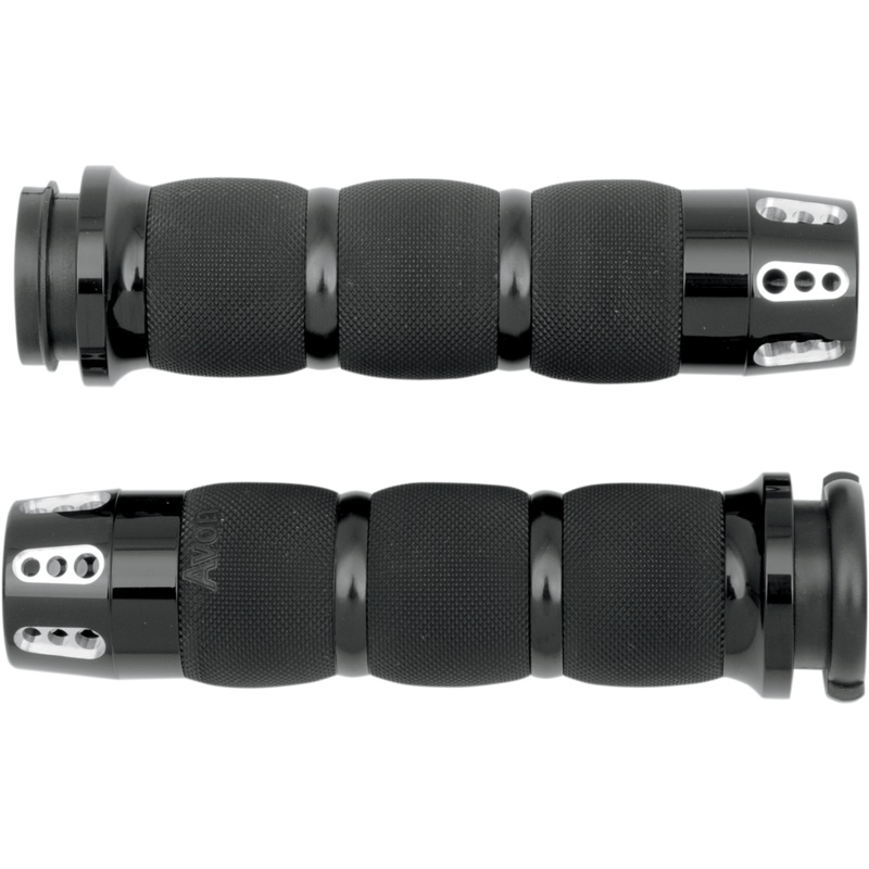 AVON GRIPS Black Gatlin Air Cushioned Grips for TBW Gatlin Air Cushioned Grips