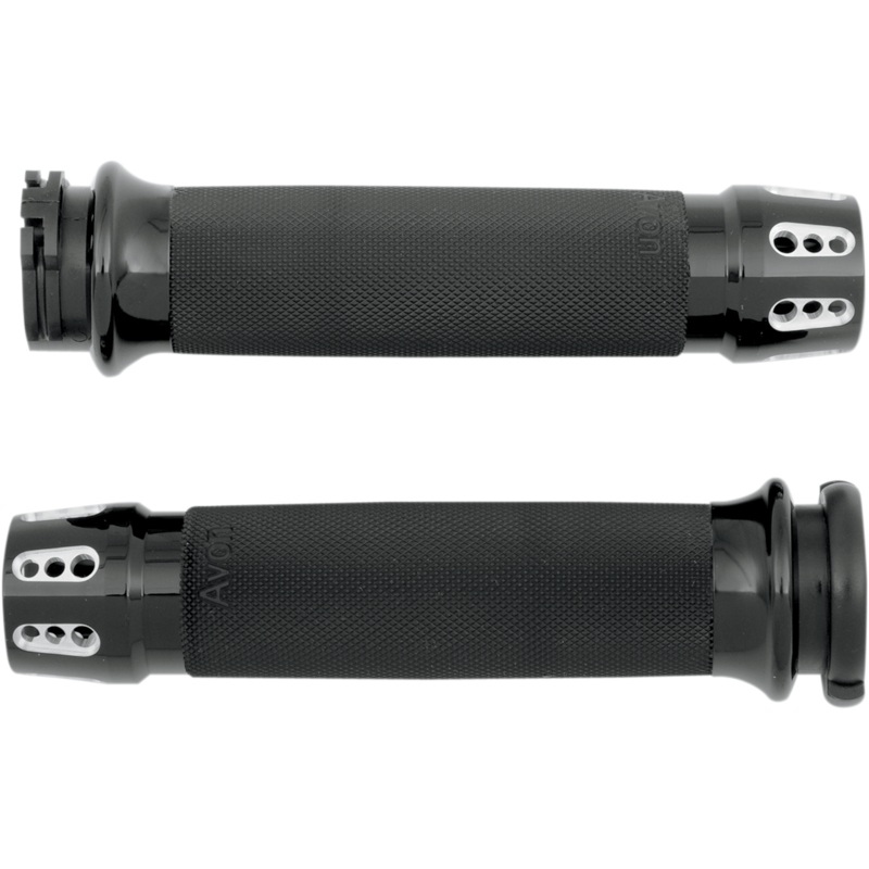 AVON GRIPS Black Gatlin Custom Grips Gatlin Custom Grips