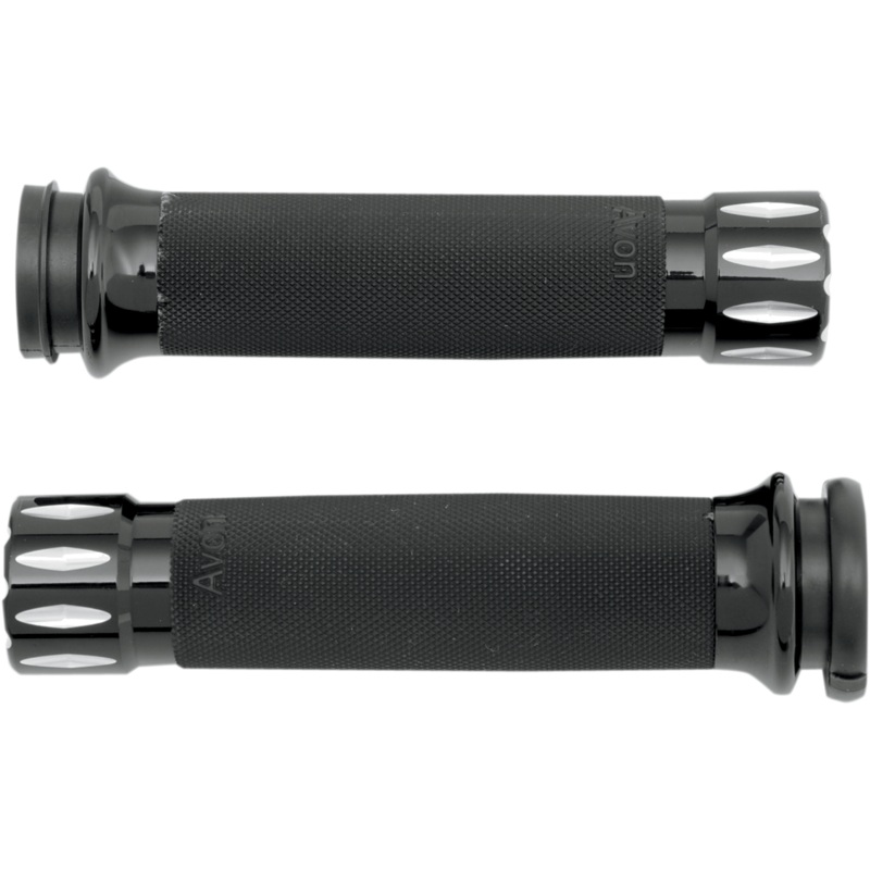 AVON GRIPS Black Rival Custom Grips for TBW Rival Custom Grips