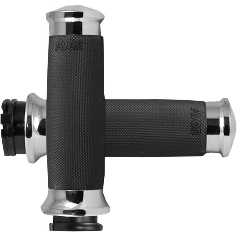 AVON GRIPS Chrome Custom Contour Grips Custom Contour Grips