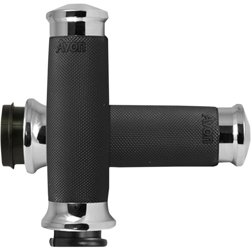 AVON GRIPS Chrome Custom Contour Grips for TBW Custom Contour Grips