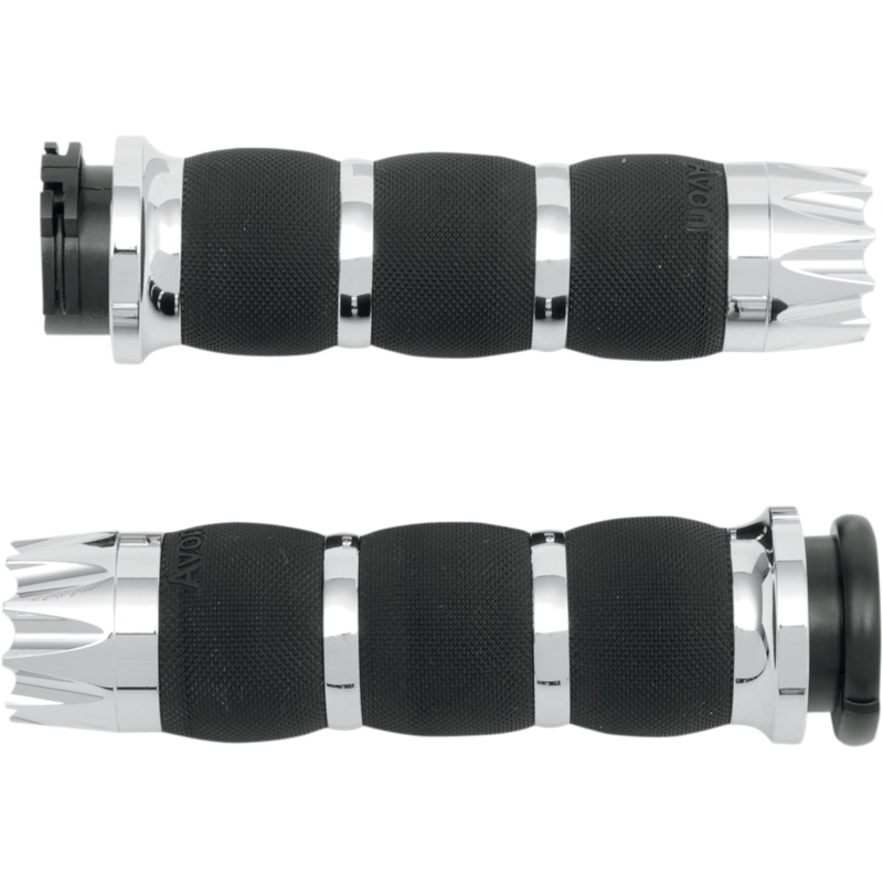 AVON GRIPS Chrome Excalibur Air Cushioned Grips Excalibur Air Cushioned Grips