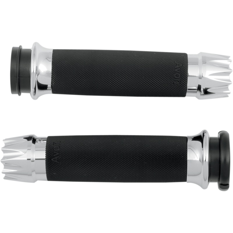 AVON GRIPS Chrome Excalibur Custom Grips for TBW Excalibur Custom Grips