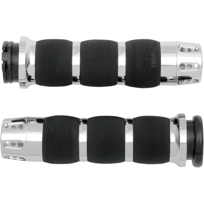 AVON GRIPS Chrome Gatlin Air Cushioned Grips Gatlin Air Cushioned Grips