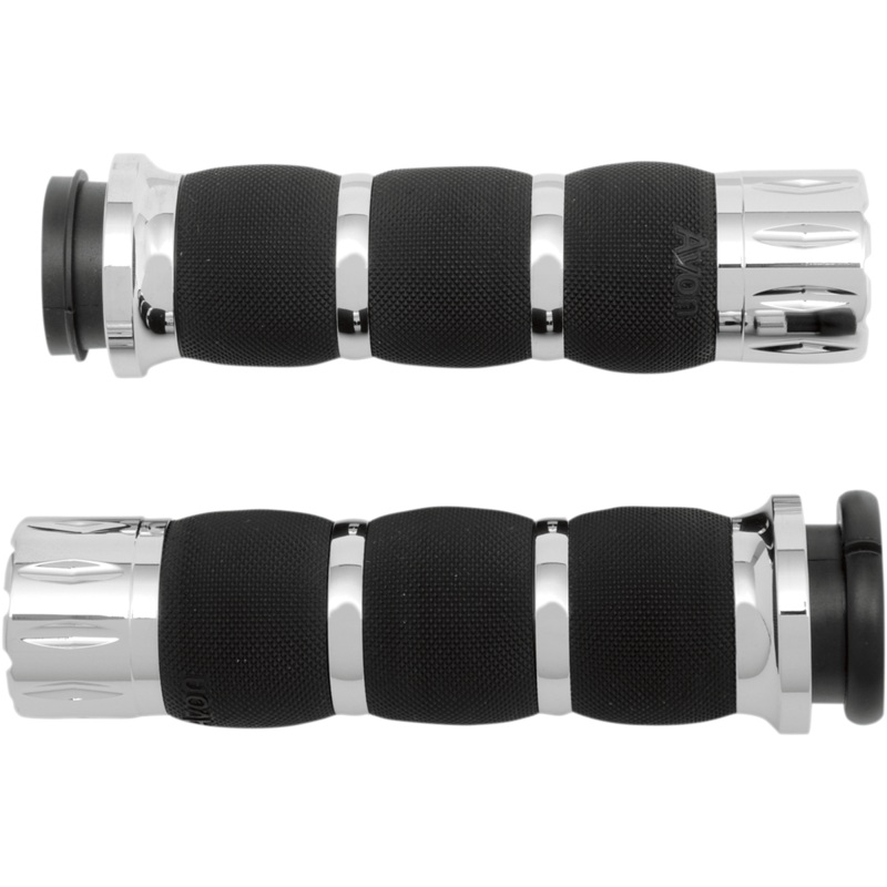 AVON GRIPS Chrome Rival Air Cushioned Grips for TBW Rival Air Cushioned Grips