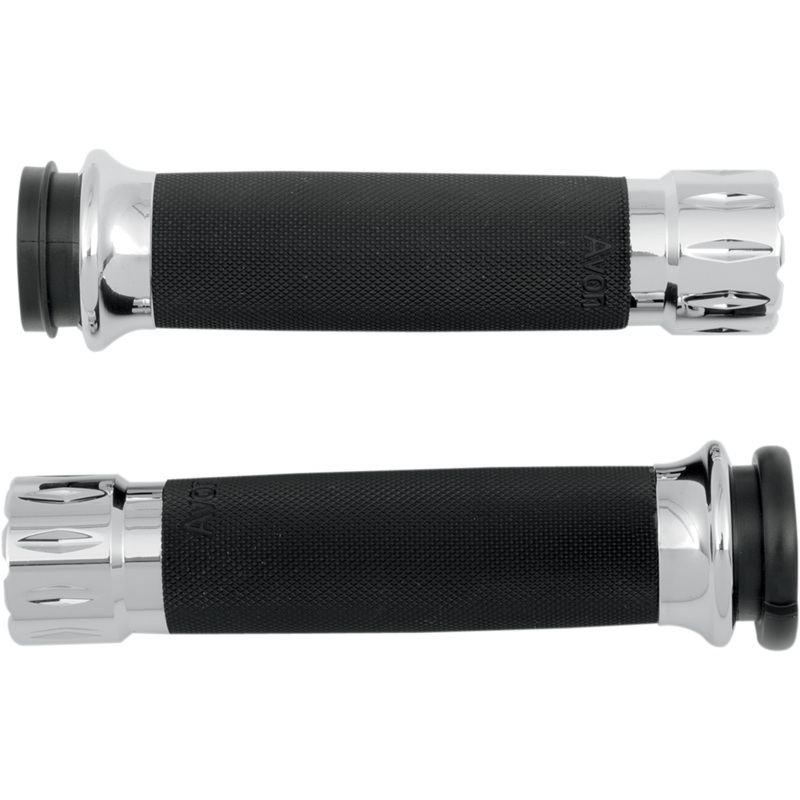 AVON GRIPS Chrome Rival Custom Grips for TBW Rival Custom Grips