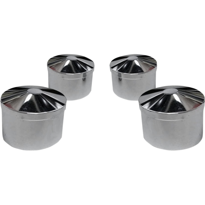 AVON GRIPS Cover Head Bolt Round Chrome Head Bolt Cover
