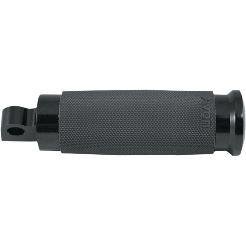 AVON GRIPS Folding Peg – Contour – Black Male-Mount Footpegs