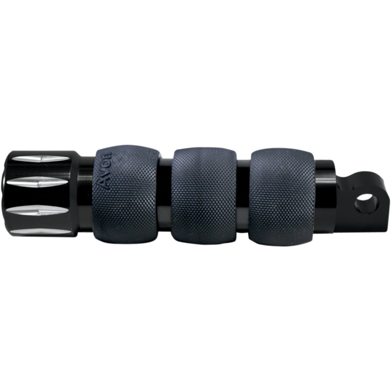 AVON GRIPS Peg – Air Cushioned Rival – Anodized Male-Mount Footpegs