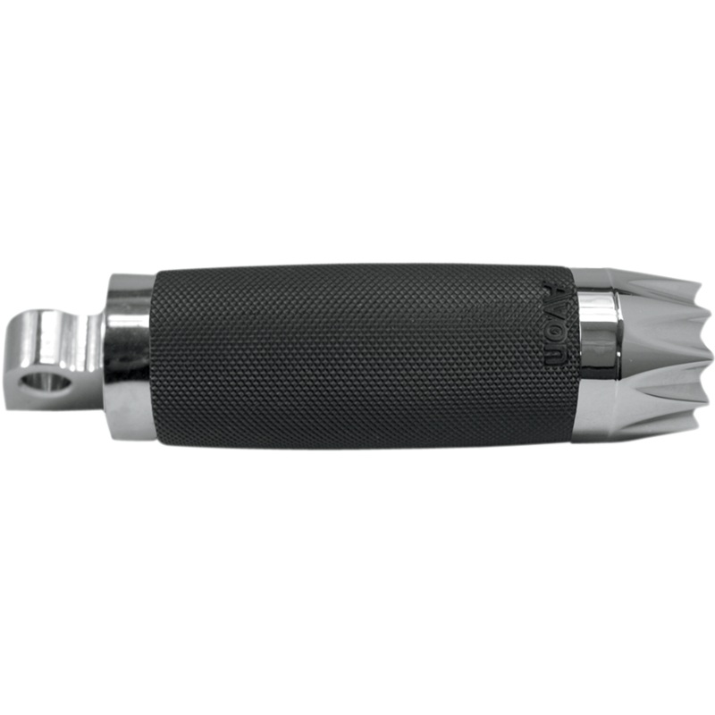 AVON GRIPS Peg – Excalibur Custom – Chrome Male-Mount Footpegs