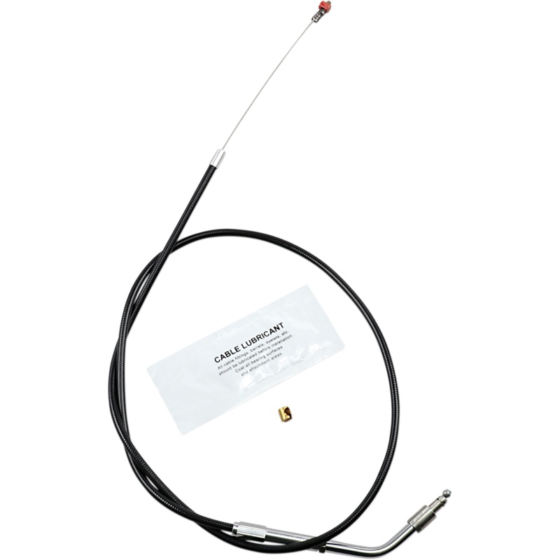BARNETT Black Idle Cable Black Vinyl Throttle/Idle Cable
