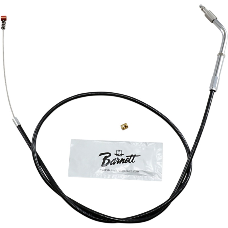 BARNETT Black Idle Cable for ’96 – ’03 XL Black Vinyl Throttle/Idle Cable