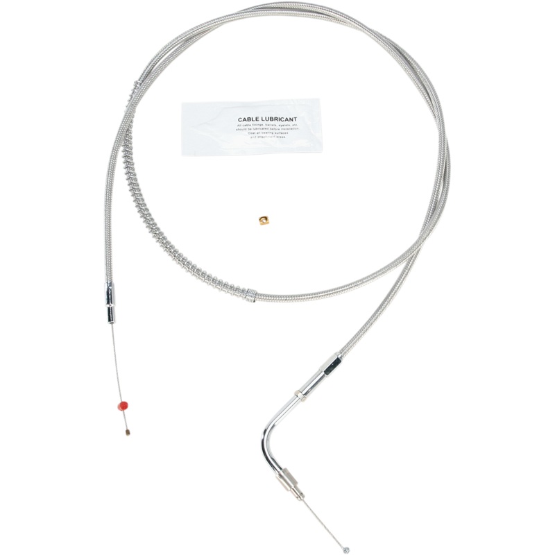 BARNETT Extended 10 Stainless Steel Idle Cable Stainless Steel Throttle/Idle Cable