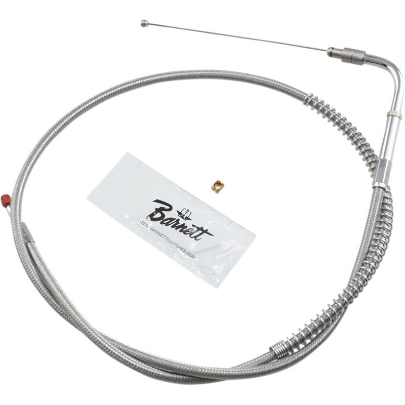 BARNETT Extended 6 Stainless Steel Throttle Cable Stainless Steel Throttle/Idle Cable