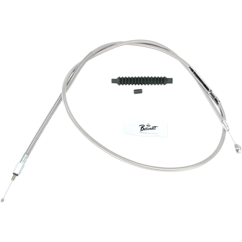 BARNETT Extended 8 Clutch Cable High-Efficiency Stainless Steel Clutch Cable for Harley-Davidson