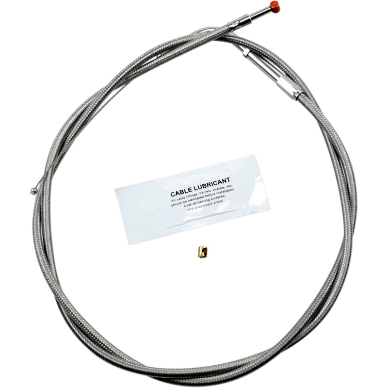 BARNETT Extended 8 Stainless Steel Throttle Cable Stainless Steel Throttle/Idle Cable