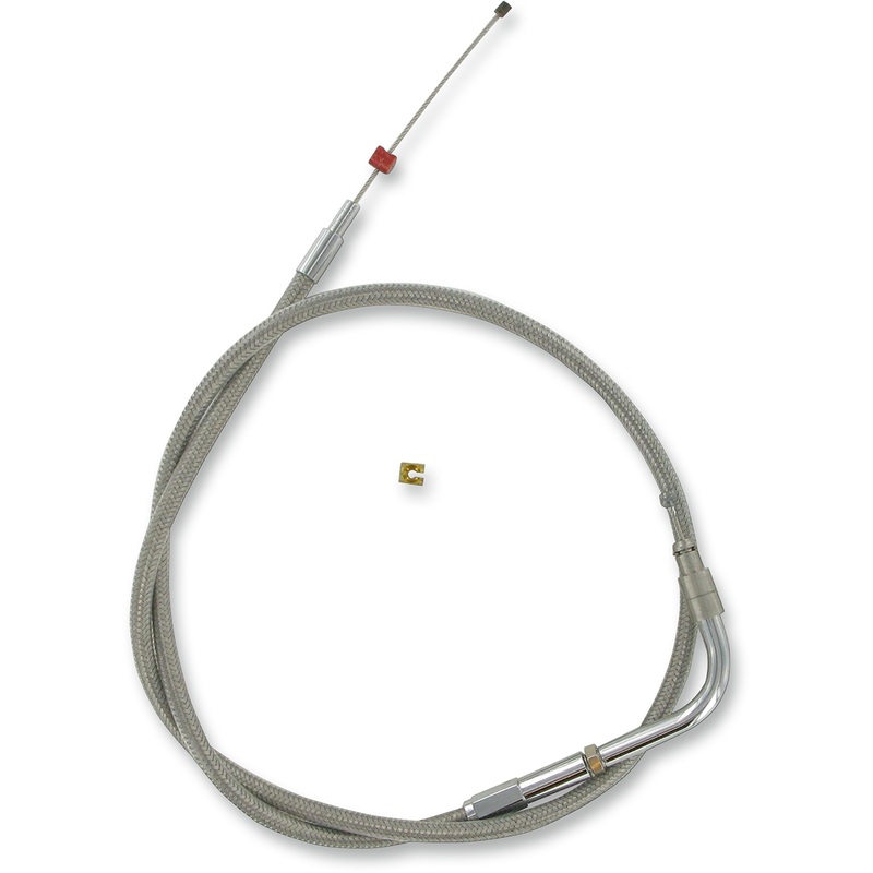 BARNETT Stainless Steel Throttle Cable Stainless Steel Throttle/Idle Cable