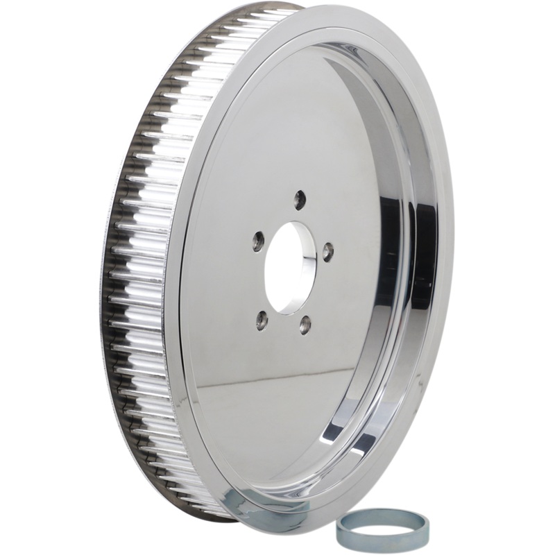 BELT DRIVES LTD. 1.50 Pulley – Plain – 70 Tooth Polished 1-1/2 Rear Belt Pulley