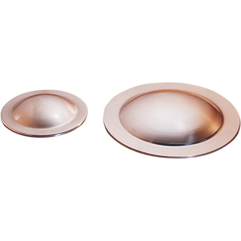 BELT DRIVES LTD. Polished Domes for Belt Pulley Polished Domed Pulley Cover Kit