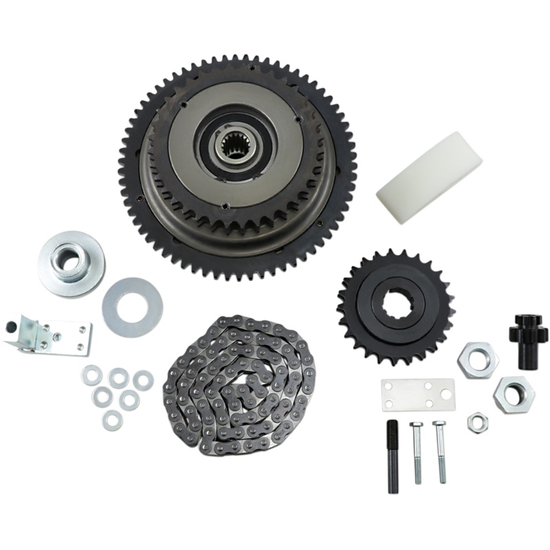 BELT DRIVES LTD. Primary Drive with Lockup Primary Chain Drive Kit with Ball-Bearing Lock-Up Clutch