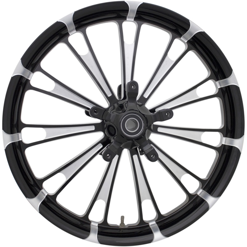 COASTAL MOTO Front Wheel – Fuel – Black Cut – 19 x 3 – No ABS – FL Fuel Moto Forged Aluminum Wheel