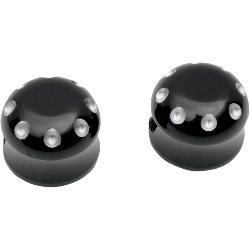COVINGTONS Axle Cap – Black – FLST Axle Cap