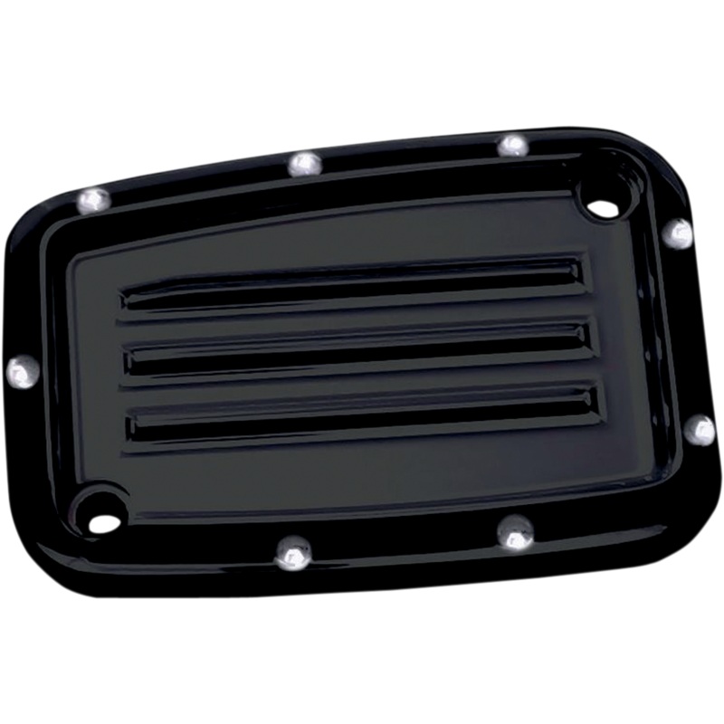 COVINGTONS Black Dimpled Front Brake Master Cylinder Lid Master Cylinder Cover