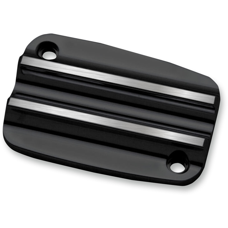 COVINGTONS Black Finned Clutch Master Cylinder Lid for ’17 – ’19 Master Cylinder Cover