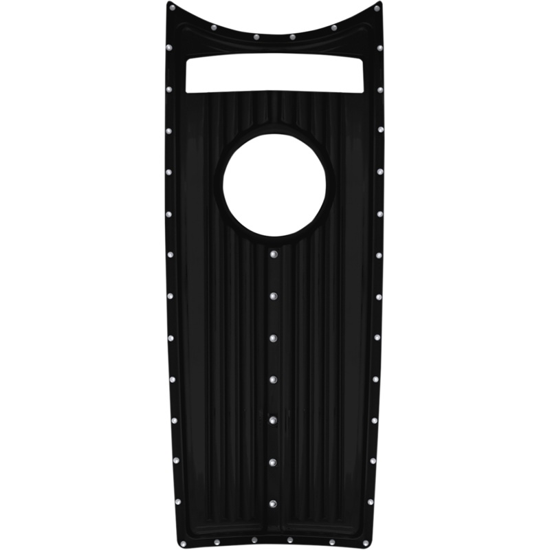 COVINGTONS Dash Insert – Dimpled – Black Dash Insert  Road King