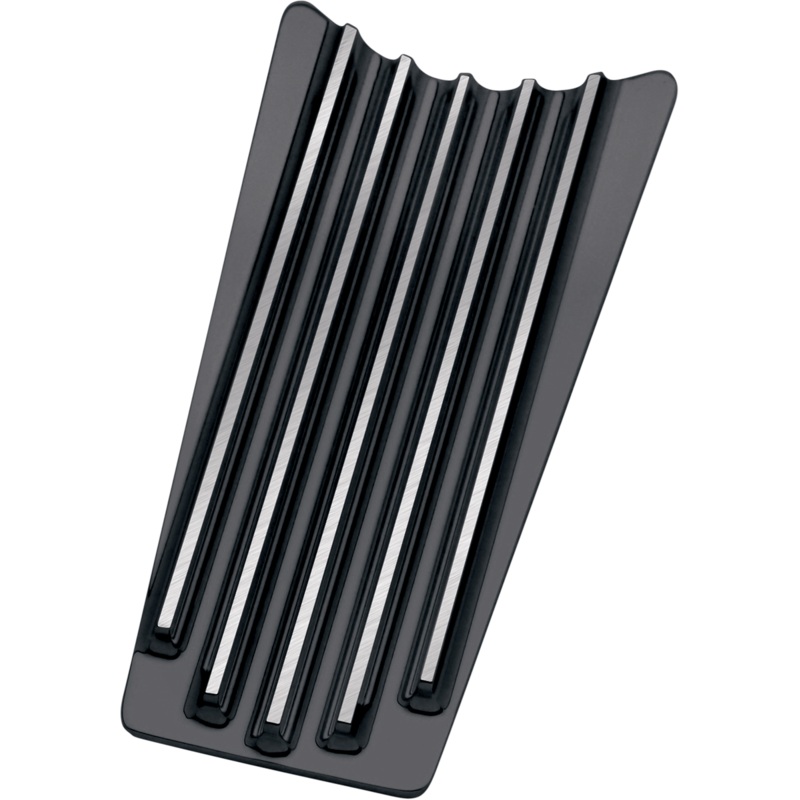 COVINGTONS Dash Insert – Finned – Black Dash Insert  Road Glide