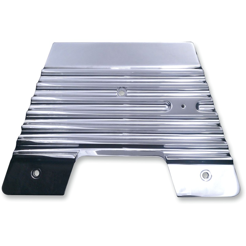 COVINGTONS Firewall Plate – Finned – Chrome Firewall Plate