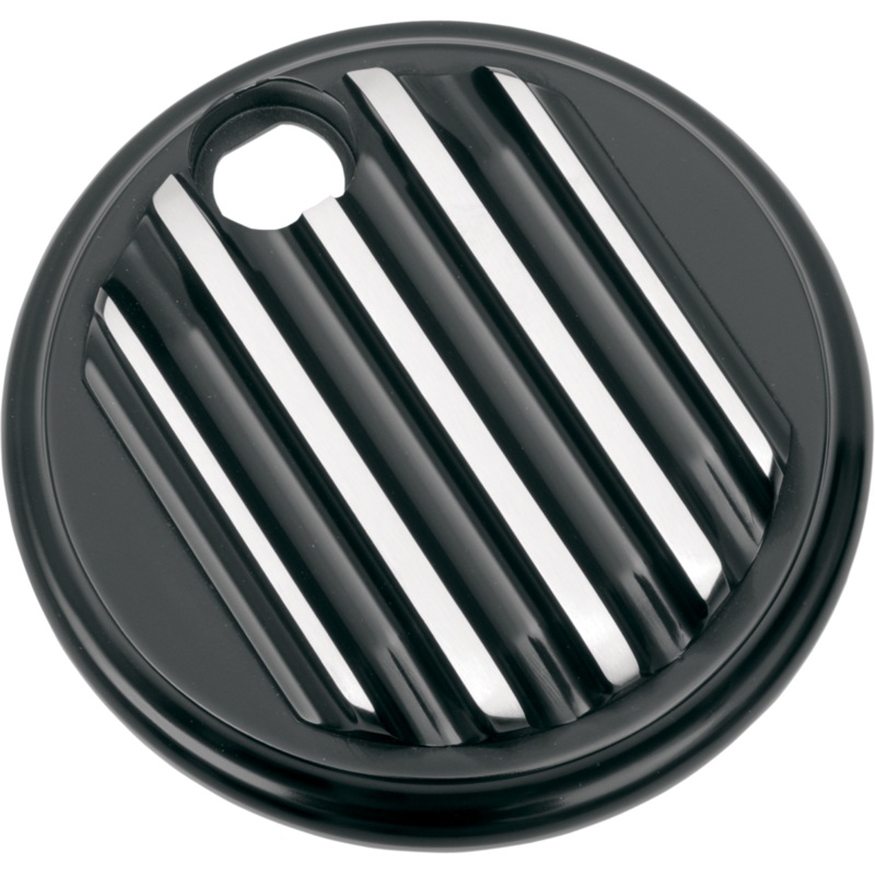 COVINGTONS Fuel Door – Gloss Black – Finned Fuel Door  Finned