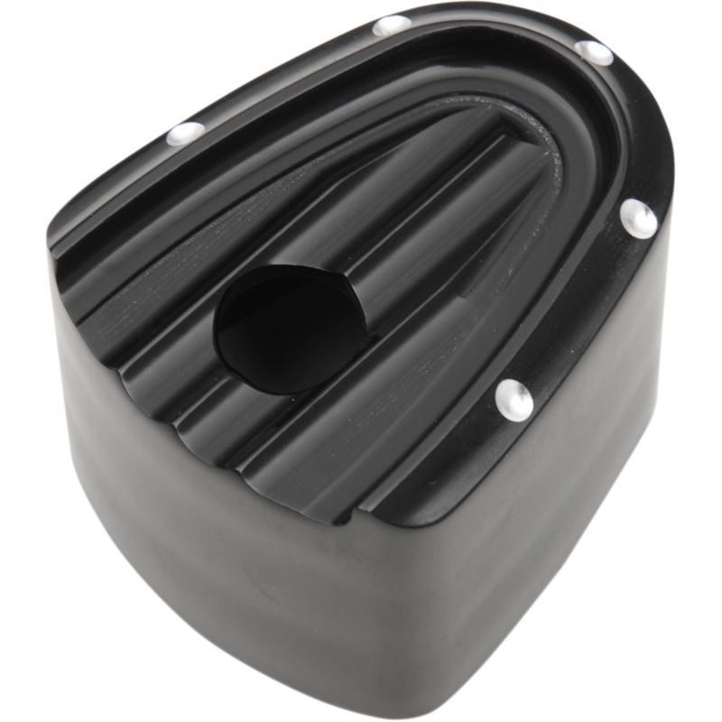 COVINGTONS Ignition Switch – Cover – Black – Dimpled Billet Aluminum Ignition Switch Cover