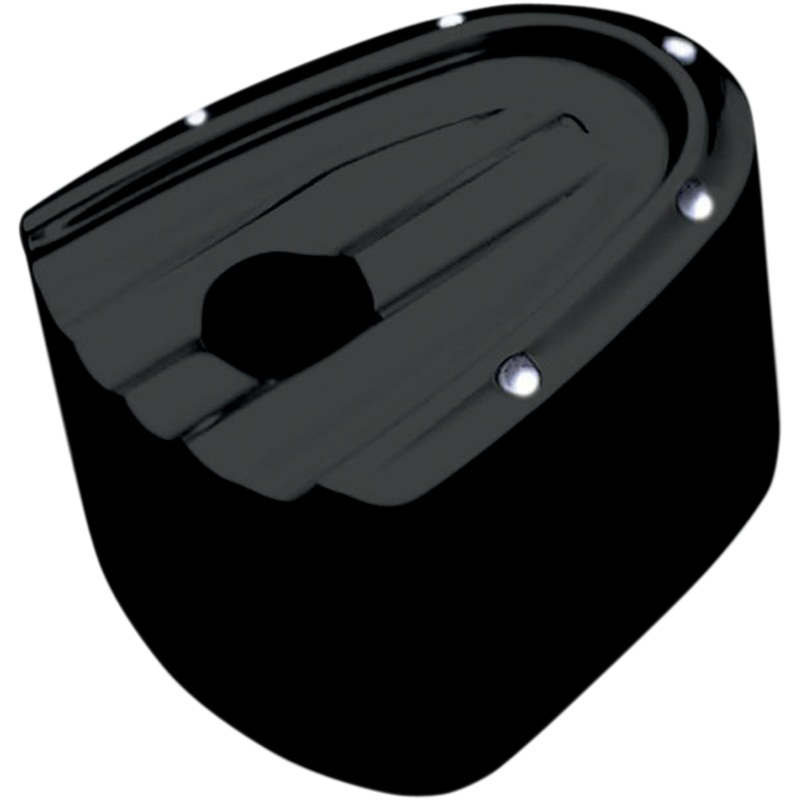COVINGTONS Ignition Switch – Cover – Gloss Black – Dimpled Billet Aluminum Ignition Switch Cover