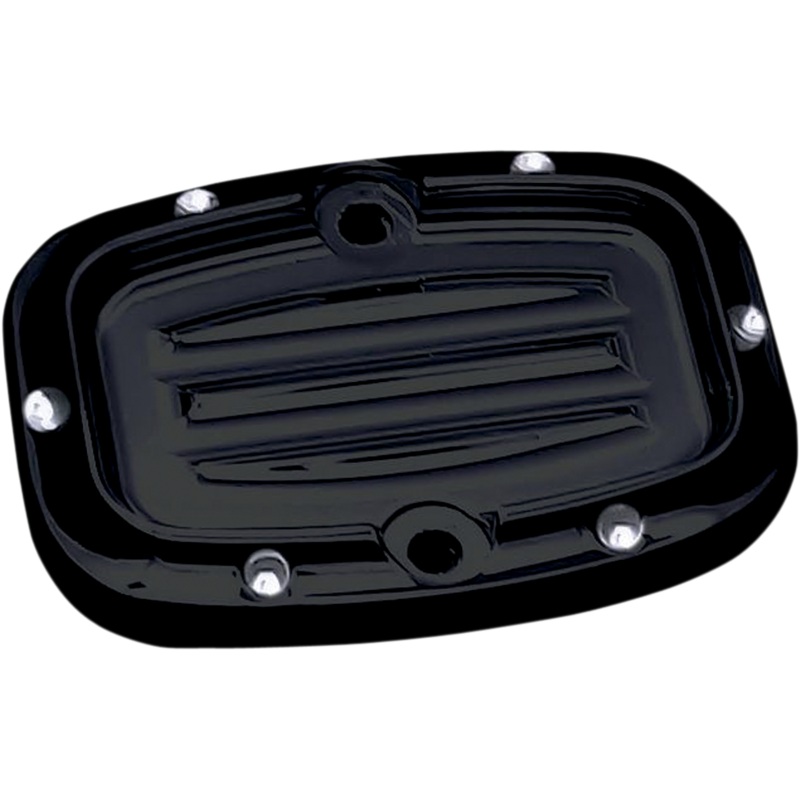COVINGTONS Rear Master Cylinder Cover – Dimpled – Black Master Cylinder Cover
