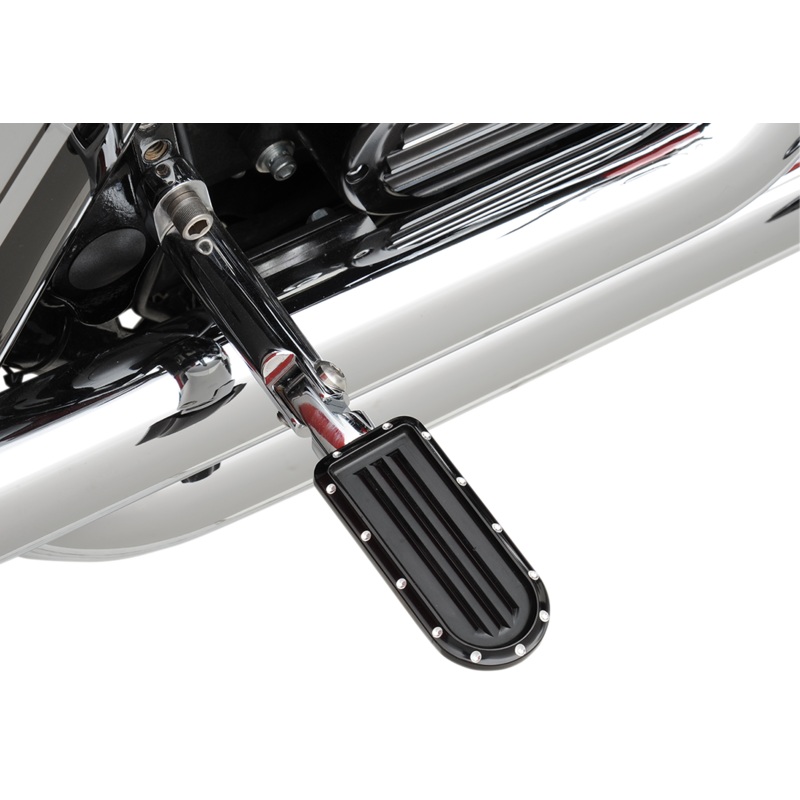 COVINGTONS Rear Pegs – Dimpled – Black Rear Footpegs