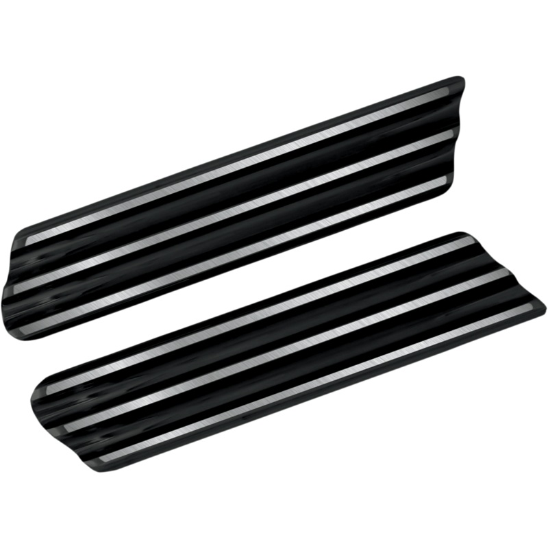COVINGTONS Saddlebag Trim – Police – Black Saddlebag Latch Delete Plates