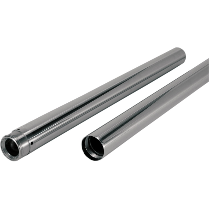 CUSTOM CYCLE ENGINEERING Show Chrome Fork Tubes – 49 mm – 23.50 Show Chrome Fork Tubes