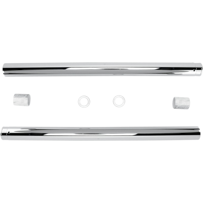 CUSTOM CYCLE ENGINEERING Show Chrome Fork Tubes – 49 mm – 27.50 Show Chrome Fork Tubes