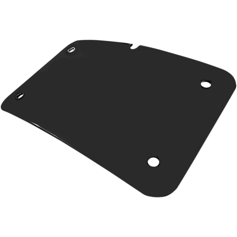 CYCLE VISIONS 3 Hole License Plate Mount – Harley Davidson – Black 3 Hole License Plate Mount