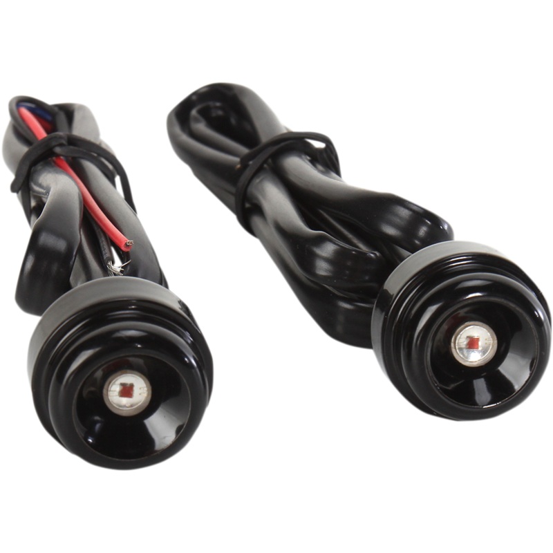 CYCLE VISIONS Lucifer Light – Black/Red Lucifer Lights