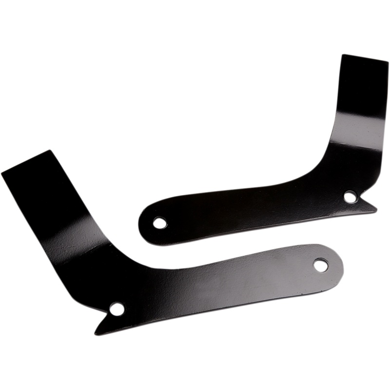 CYCLE VISIONS Side Plates – FXS/FLS – Black Sissy Bar Side Plates