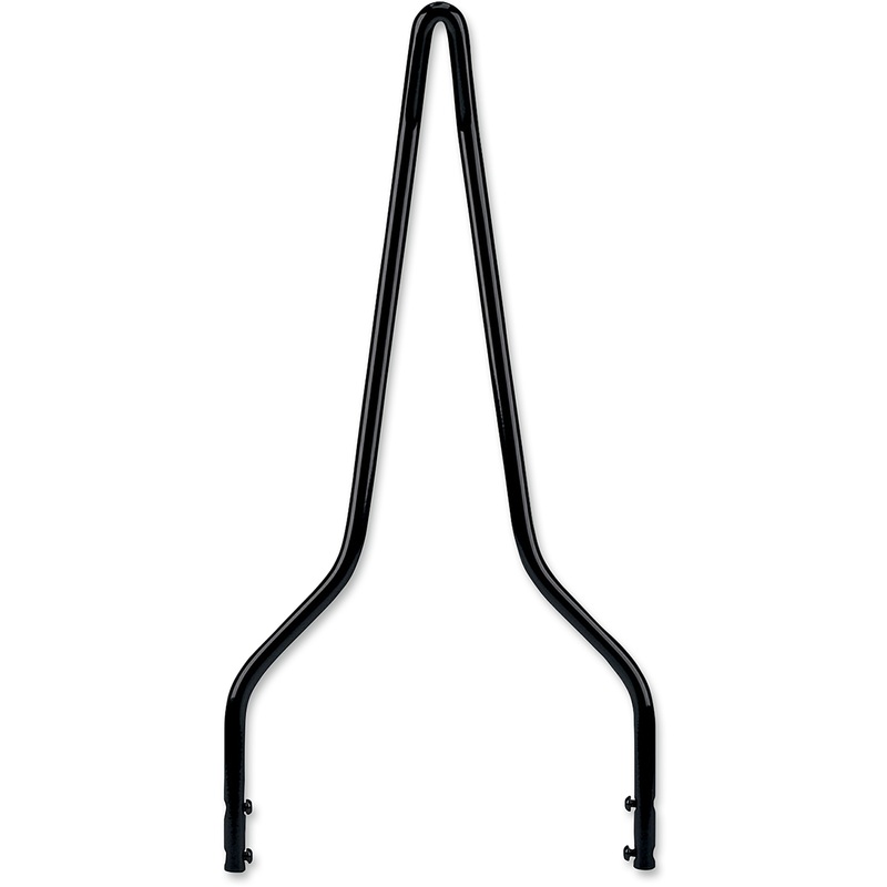 CYCLE VISIONS Sissy Bar Stick – Black – 18 Attittude – Narrow Attitude Styled Sissy Bar Sticks
