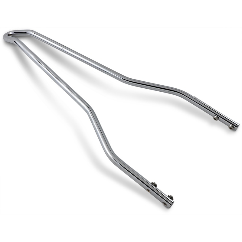 CYCLE VISIONS Sissy Bar Stick – Chrome – 18 Attitude – Wide Attitude Styled Sissy Bar Sticks