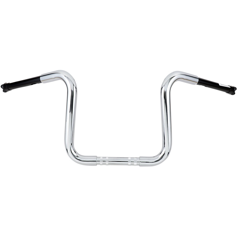 CYCLESMITHS Chrome 10 California Lane-Splitter Handlebar for Cable 1-1/4 Premium Series California Lane-Splitter Ape Hanger Handlebar