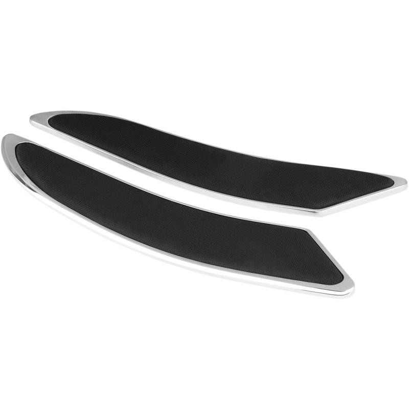 CYCLESMITHS Extended Floorboards – Chrome Banana Boards