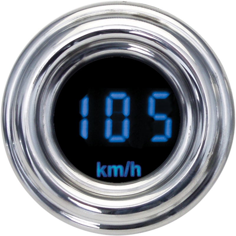 DAKOTA DIGITAL 1-7/8 KPH 4000 Series Speedometer – Blue Display 4000 Series Mini Gauge  Digital Speedometer/Tripmeter/Digital Odometer