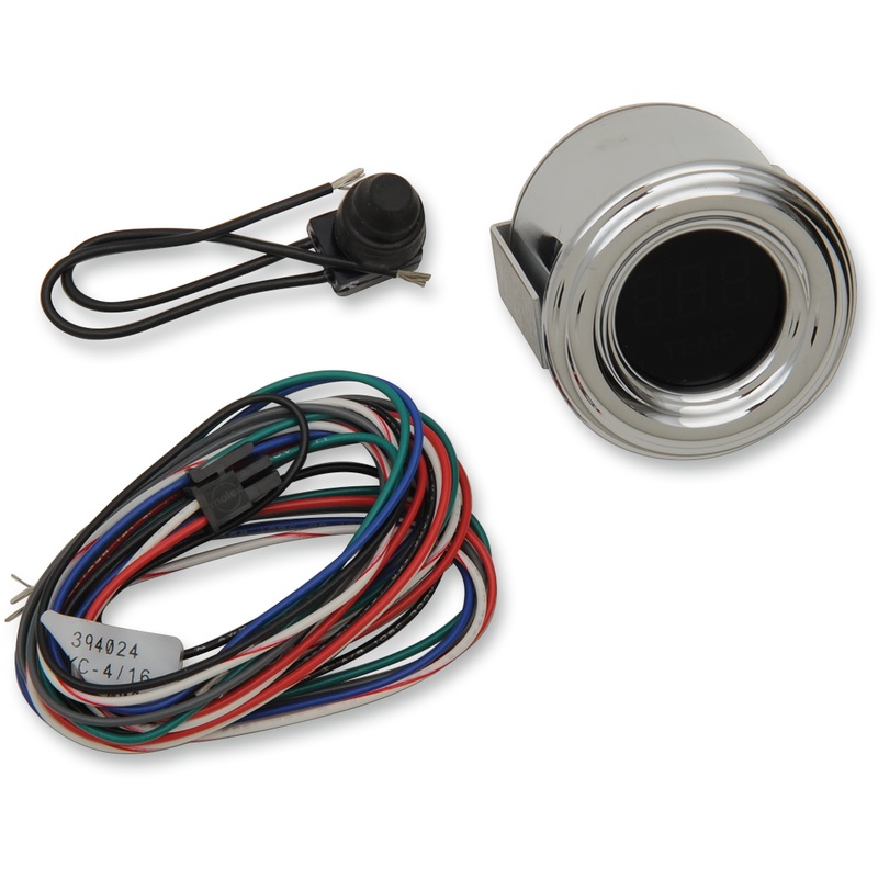 DAKOTA DIGITAL 1-7/8 MPH 4000 Series Oil Temperature Gauge – Blue Display 4000 Series Mini Gauge  Digital Oil/Temperature Gauge