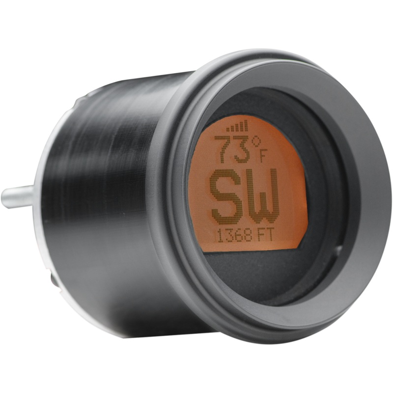 DAKOTA DIGITAL 2-3/16 Stand-Alone LCD GPS Compass – Black/Black 2-3/16 Stand-Alone LCD GPS Compass