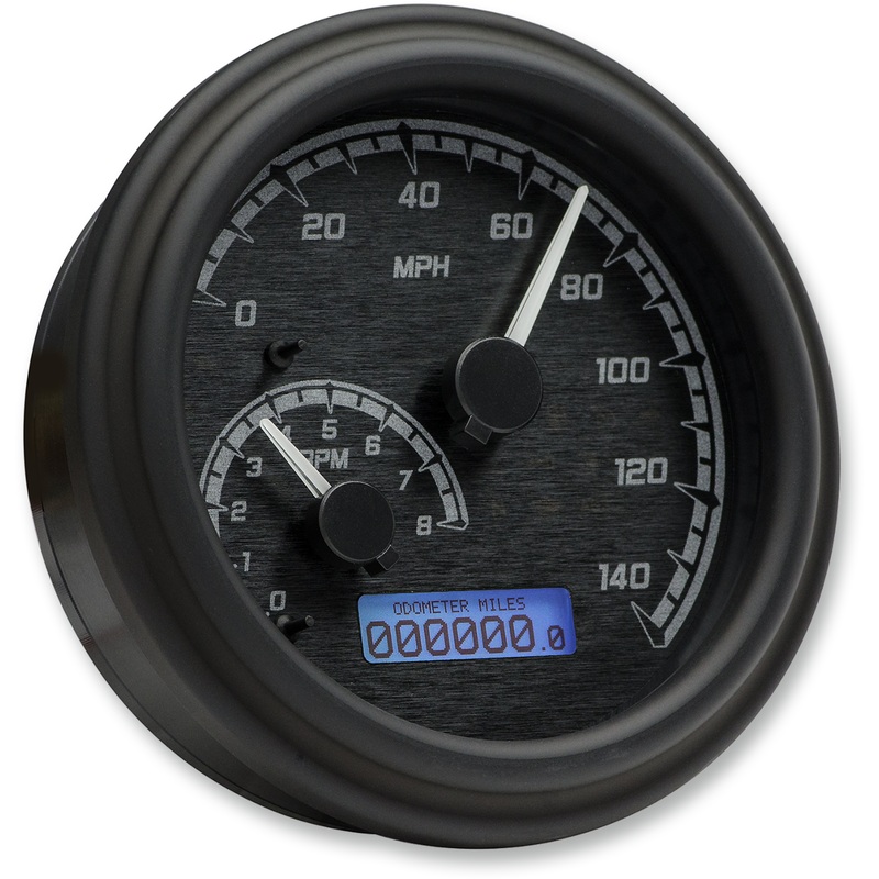 DAKOTA DIGITAL MXV Series Analog Gauge System – Black/Gray/Black MVX Series Analog Gauge System  2002KGK Model